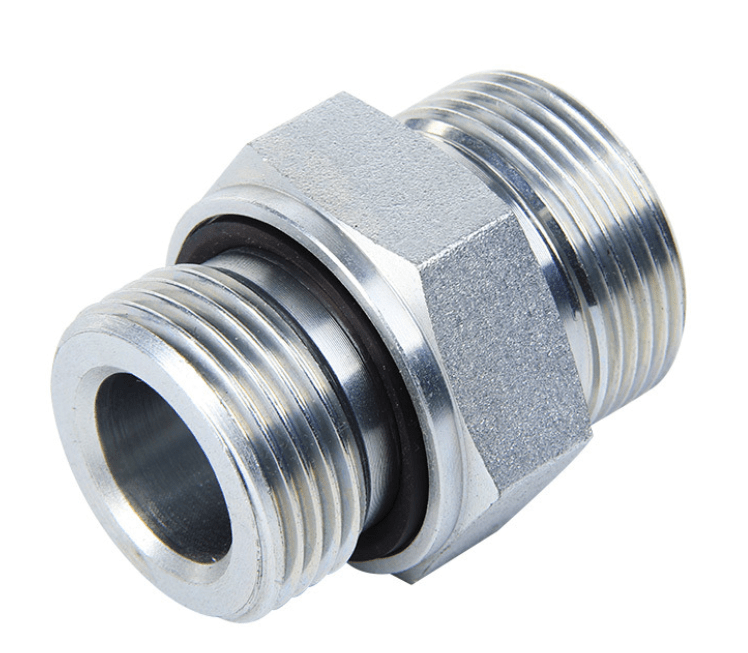 Connecteur mâle 1/8 BSPP avec joint ed (ISO 1179) – cône EO 24° - tube OD 6 mm L