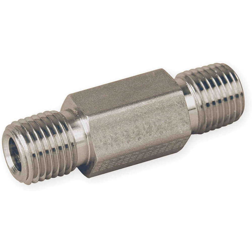 Mamelon hexagonal long Parker-acier inoxydable 316-raccord haute pression 1/4" NPT-M-Longueur 4"