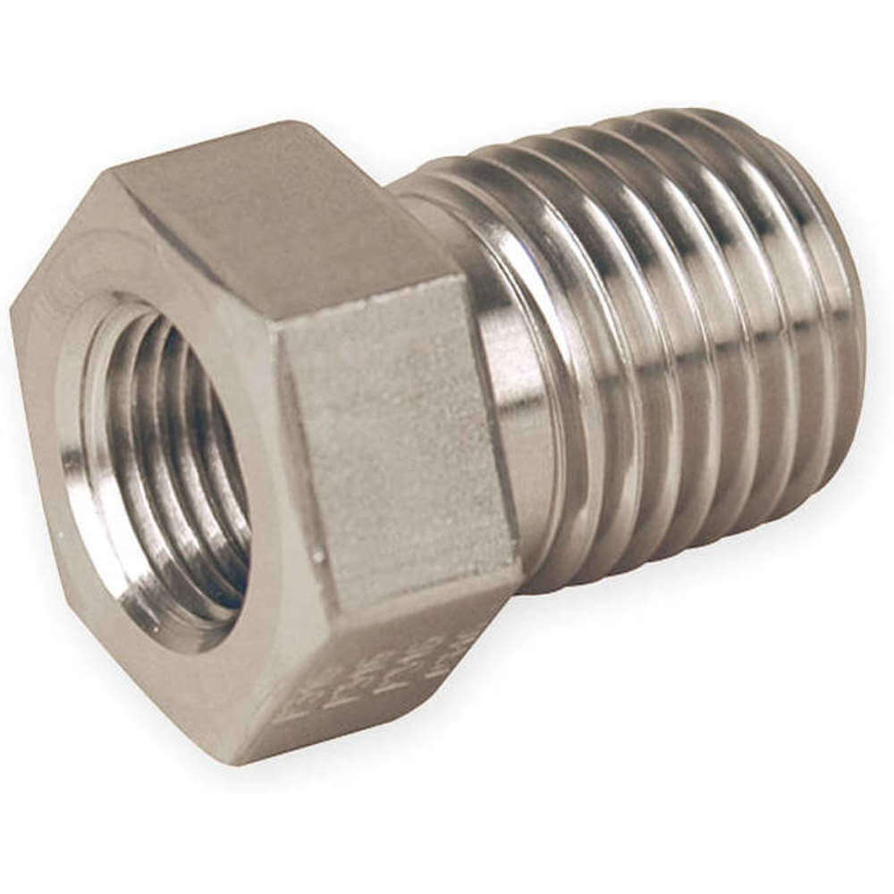 Douille de réduction Parker-acier inoxydable 316-raccord haute pression 1/2" NPT-M X 3/8" NPT-F