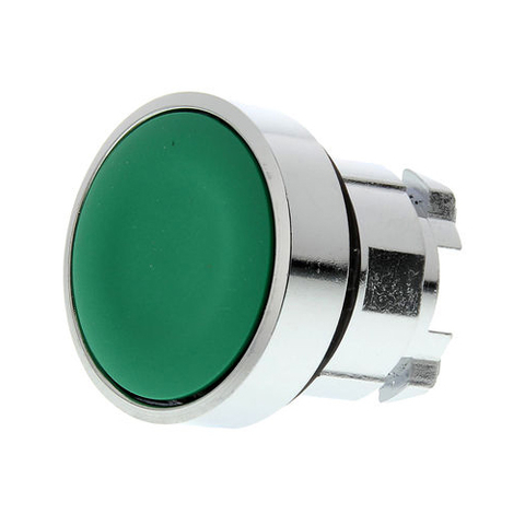 Bouton poussoir à impulsion , Harmony XB4 Vert ,  22mm