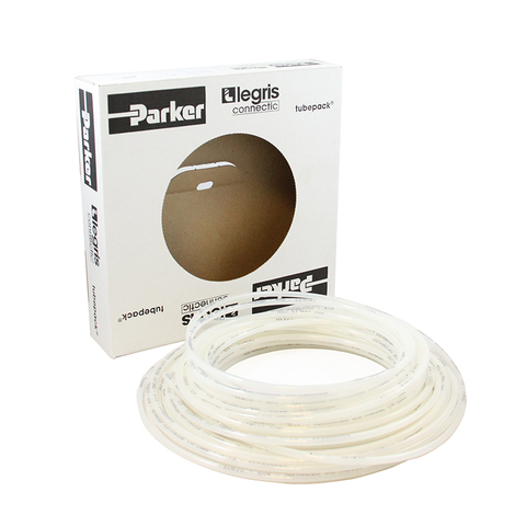 [1100P08 00 / 100M] Tube Pneumatique  Polyamide Pa Incolore Semi-Rigide 8X6 Rlx:100 M