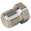 SS PLUG 3/4" MALE NPT 10K PSI