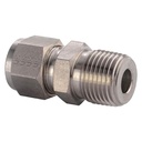 Connecteur mâle Parker  1/2" NPT-M X 10mm tube O.D , inox 316