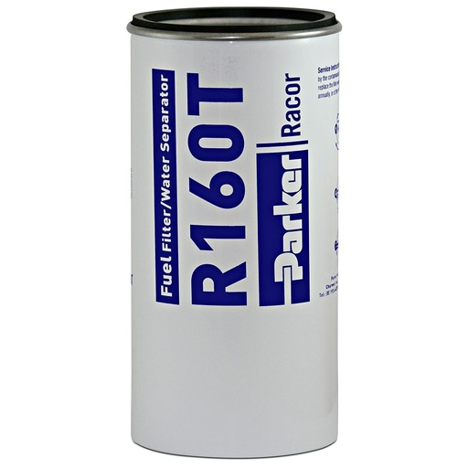 [R160T] Filtre séparateur eau/carburant 10 Micron - Série Racor Spin-on