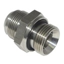 RACCORD MALE 06L, 1/4" BSPP AVEC JOINT ED