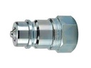 COUPLEURS RAPIDES INTERCHANGEABLES EN ACIER,NIPPLES SÉRIE 6600 CONN: 1/4” NPT F , ISO 7241 SÉRIE A (HYDRAULIQUE) JUSQU'À 5 000 PSI