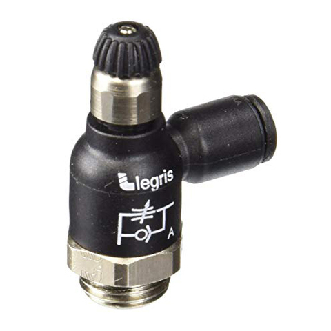 REGLEUR ECHAPPEMENT D8 MALE 1/4"BSP CYL VIS EXTER 