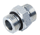 Connecteur mâle 3/8 BSPP avec joint ed (ISO 1179) – cône EO 24° - tube OD 8 mm L