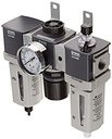 Filtre/Regulateur + Lubrificateur 1/2"Npt Purge Manuelle 