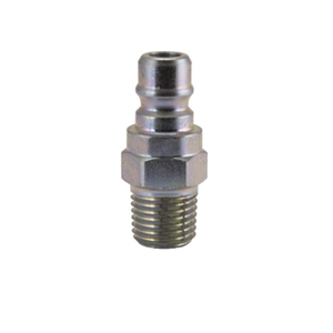 Raccord de mamelon Parker en acier haute pression 3/8"M-NPT