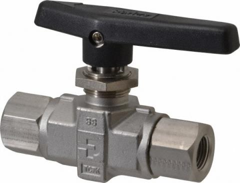 Vanne à boisseau sphérique haute pression 6K psi , 1/2" NPT-F , inox 316