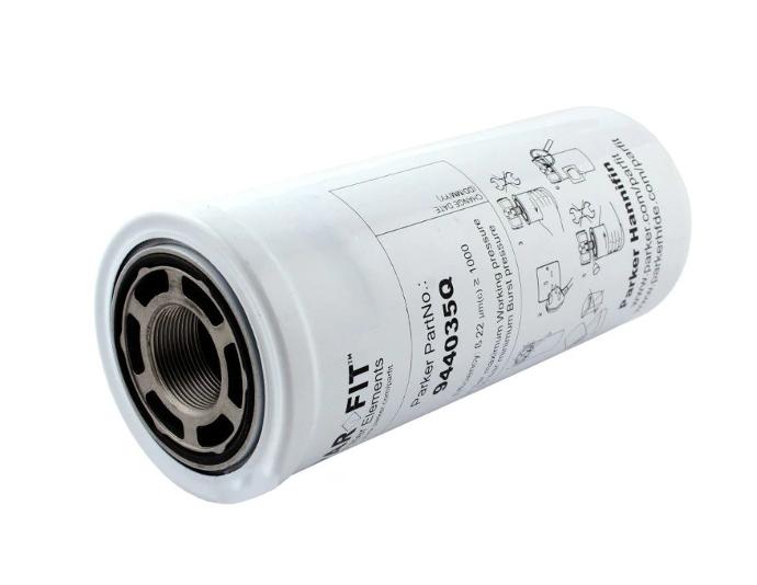 Éléments De Rechange Pour Filtre À Huile Hydraulique 22 Microns Hp 24 Bar, Lg: 297, Dia:117