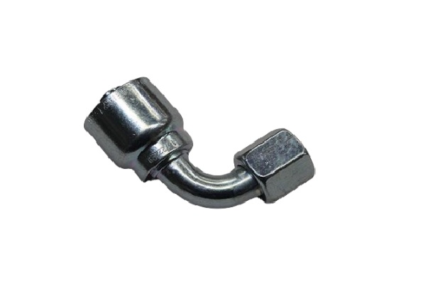 Embout Femelle JIC 3/4" Coude 90° pour flexible 3/8" - Serie 48