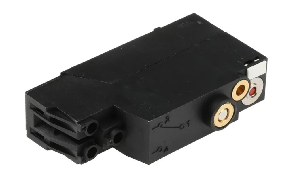 Manostat à commande manuelle , avec raccordement instantané Ø 4 mm