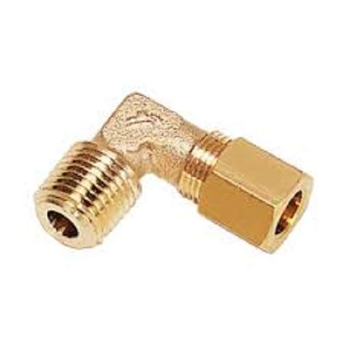 [0109 08 13] Raccord pneumatique Legris coude 90° en laiton à bague et écrou T8 1/4" BSPT-M