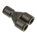 Raccord pneumatique instantané Legris en Y égale , pour tube 4 mm