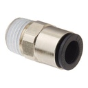 Raccord pneumatique instantané Legris droit  , pour tube 6 mm X 1/8" BSPT-M