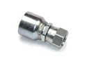 Embout Mâle NPT 3/8" Droit pour flexible 1/4" - Série 8X