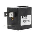 Bobine 22 mm forme B, 24V AC,  ATEX , pour distributeur Parker Viking Xtreme d'axe 9 mm