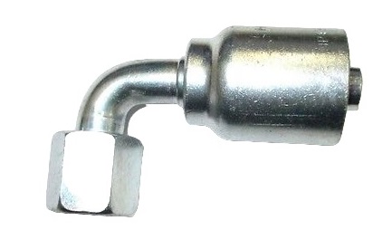 [1B273-16-16] Embout Femelle BSP 1" coude 90° pour flexible 1" - Serie 73
