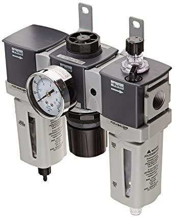 [P32CA94GEMNGLNW] Filtre/Regulateur + Lubrificateur 1/2"Npt Purge Manuelle 