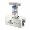 Vannes à pointeau haute Pression 6K Psi , NPT-F X 1/2" NPT-F , inox 316