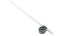 levier inter position , à tige plastique , Ø6mm ,  I = 200mm , - 40 / (70 deg) * C