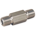 Mamelon hexagonal long Parker-316 SS-raccord haute pression 1/4" NPT-M-Longueur 3"