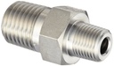 Mamelon hexagonal Parker  3/4" NPT-M X 3/4" NPT M , inox 316