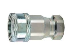 [6601-8-10] Coupleurs Rapides Interchangeables En Acier,Coupleurs Série 6600 Conn: 1/2” Npt F , ISO 7241 Série A (Hydraulique) Jusqu'à 5 000 Psi