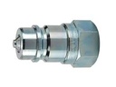 Coupleurs Rapides Interchangeables En Acier,Nipples Série 6600 Conn: 3/4” Npt F , ISO 7241 Série A (Hydraulique) Jusqu'à 5 000 Psi