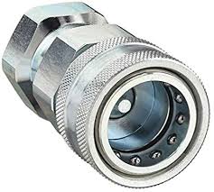 [6601-4-4] Coupleur Hydraulique Rapide Interchangeable 1/4” Npt Femelle ISO 7241 - 5 000 Psi