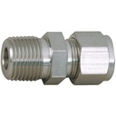 Connecteur thermocouple Parker 1/2" NPT-M X 3/8" tube O.D , inox 316