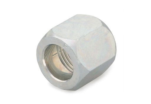 [8 BTX-SS] Ecrou T-LOK 37° pour tube 1/2" , 12 mm inox