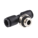 Raccord pneumatique instantané Legris en té, pour tube 6 mm X 1/8" BSPP-M
