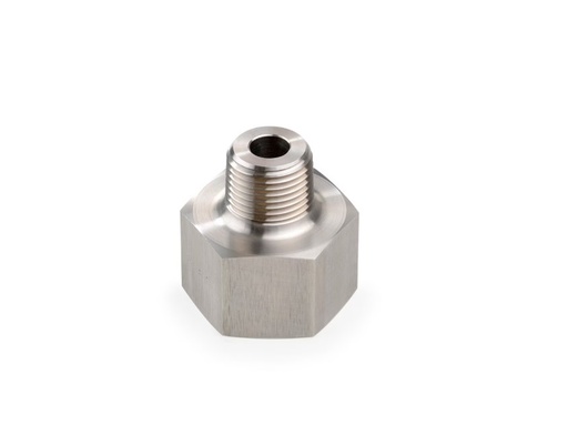 [8-8R RA-SS] Adaptateur Parker haute pression 1/2" NPT-F X 1/2" BSPP-M , inox 316