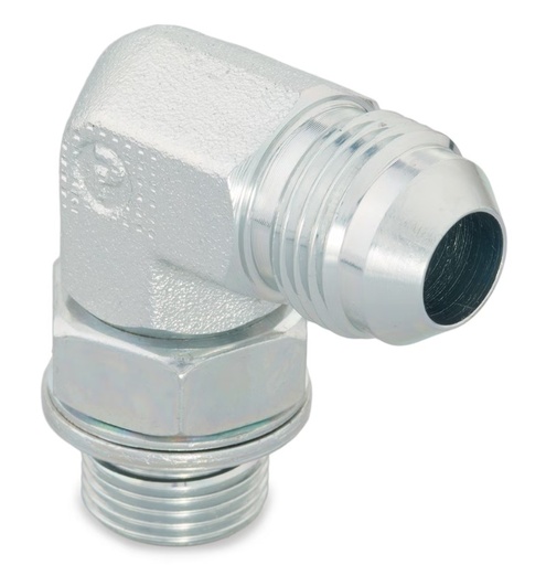 [8C4OMXS] Embout mâle  JIC Triple-Lok coude à 90° , BSPP